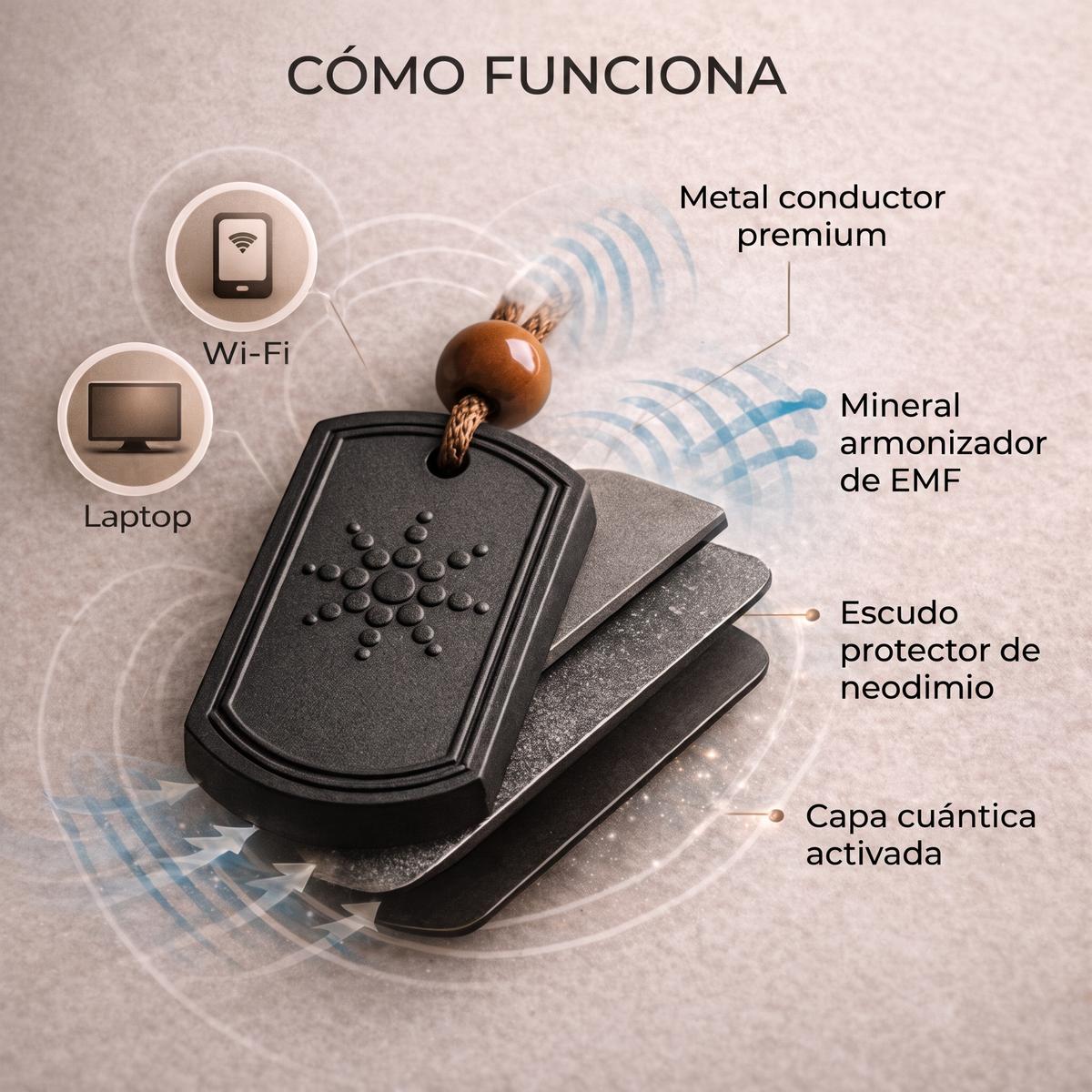 Cómo funciona el Collar de Protección EMF